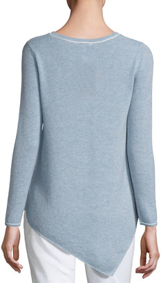 Joie Tambrel Cashmere Asymmetric Sweater