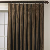 Thumbnail for your product : Ethan Allen Taffeta Inverted Pleat 84" Panel, Brown