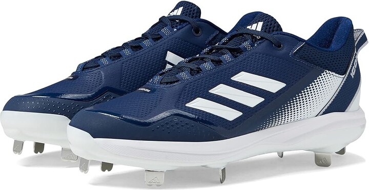 Adidas Icon V Baseball Metal Cleats w/ Boost Strike Blue/Gold Size 10.