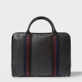 Thumbnail for your product : Paul Smith Men's Black Leather 'City Webbing' Slim Folio