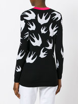 Thumbnail for your product : McQ swooping birds jumper
