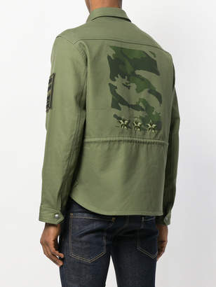 Zadig & Voltaire logo patch jacket