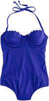 Thumbnail for your product : J.Crew Scalloped underwire tank