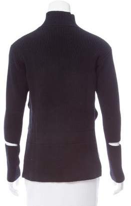 Stella McCartney Rib Knit Turtleneck Sweater