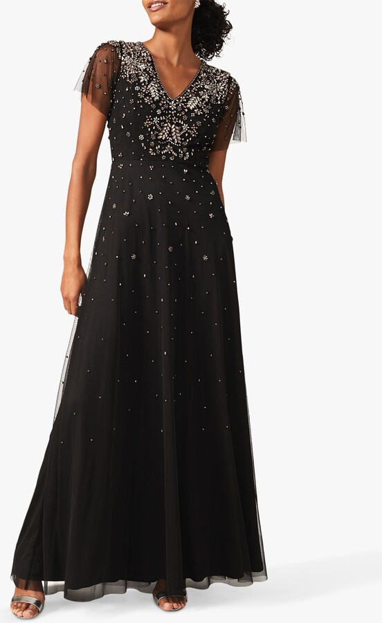 Phase Eight Pascale Floral Embellished Maxi Dress ShopStyle