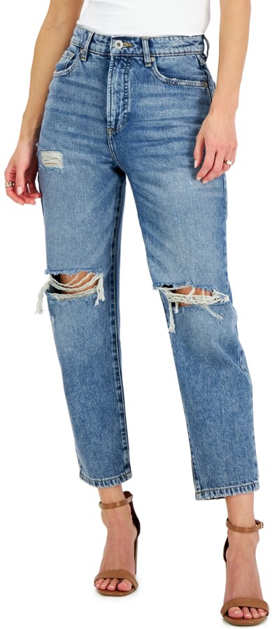 12236円 アウトレット☆送料無料 アイエヌシーインターナショナルコンセプト レディース デニムパンツ ボトムス Women's High-Rise Angled-Hem Skinny Jeans Created for Macy's Dark Indigo