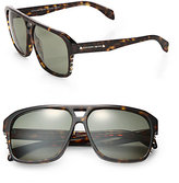 Thumbnail for your product : Alexander McQueen Studded Acetate Sunglasses