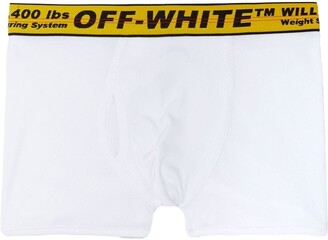 Off-White Logo Waistband Boxer Shorts - ShopStyle