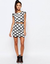 Thumbnail for your product : Lipsy Ariana Grande for Lace Mini Skirt with Scallop Hem