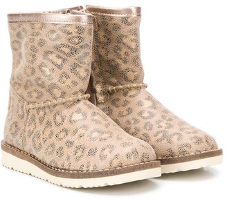 Girls Leopard Print Boots | Shop the 