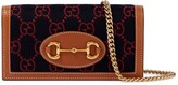 Thumbnail for your product : Gucci Horsebit 1955 embroidered clutch
