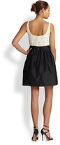 Thumbnail for your product : Aidan Mattox Beaded Taffeta-Skirt Dress