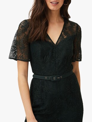 Phase Eight Jilly Lace Jumpsuit, Pine