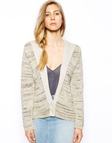 Thumbnail for your product : Le Mont St Michel V Neck Striped Cardigan
