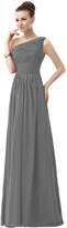 Thumbnail for your product : MaliaDress Women Long One Shoulder Evening Bridesmaid Dress Prom Gown M143LF US