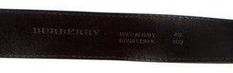 Burberry Leather Logo Belt