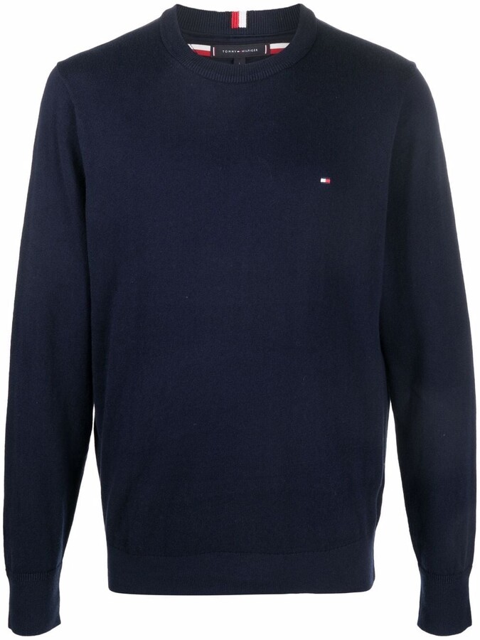 Tommy Hilfiger Blue Men's Sweaters | ShopStyle