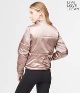 Thumbnail for your product : LLD Metallic Sateen Bomber Jacket