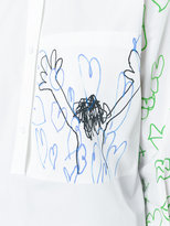 Thumbnail for your product : Ports 1961 printed panel shirt