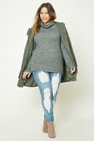 Thumbnail for your product : Forever 21 Plus Size Open-Knit Sweater