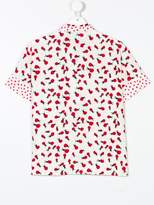 Thumbnail for your product : Stella McCartney Kids TEEN ladybird print shirt