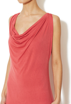 Thumbnail for your product : Riller & Fount Sleeveless Draped Front Dress