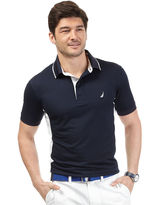 Thumbnail for your product : Nautica Short Sleeve Color Block Tech Pique Performance Polo