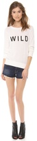Thumbnail for your product : Wildfox Couture Wild Long Sleeve Top