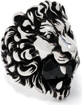 Thumbnail for your product : Gucci Lion Head cocktail ring