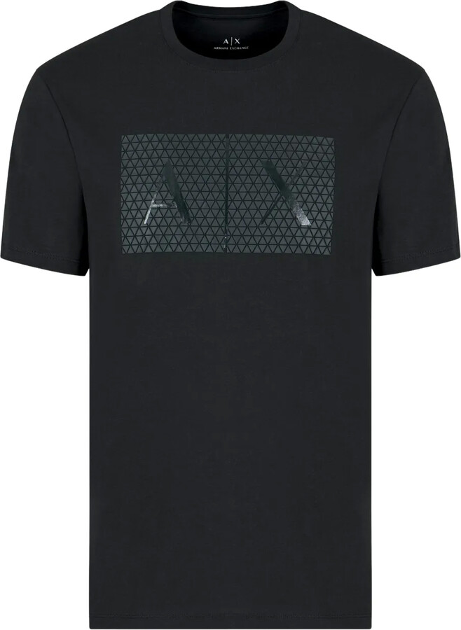 Armani Exchange logo-print T-shirt