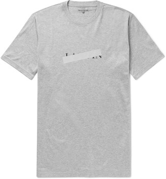 Lanvin Slim-Fit Reflective-Trimmed Mercerised Cotton-Jersey T-Shirt