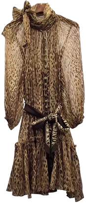 Zimmermann Brown Silk Dresses