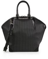 Thumbnail for your product : Alexander Wang Prisma Neoprene & Leather Emile Tote/Silvertone