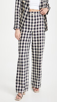 Thumbnail for your product : Tory Burch Linen Gingham Pants