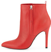 Thumbnail for your product : Pour La Victoire Zane Leather Ankle Boot, Red