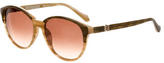 Thumbnail for your product : Carolina Herrera Round Marbled Sunglasses