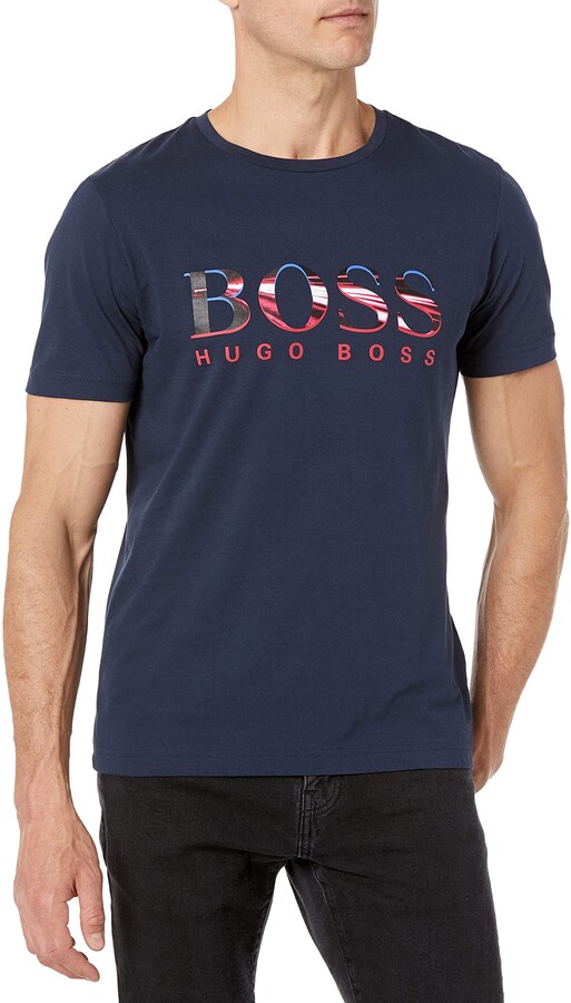 HUGO BOSS Red Men's Tshirts | Shop the world's largest collection of  fashion | ShopStyle