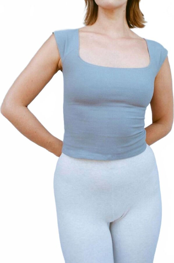 Gil Rodriguez Women's El Tigre Everyday Top In Neutral Grey