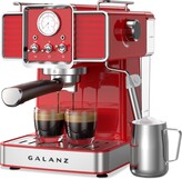 Thumbnail for your product : Galanz 2-Cup Retro Espresso Machine with Milk Frother