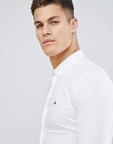 Thumbnail for your product : Jack Wills Hinton Skinny Fit Poplin Stretch Shirt in White