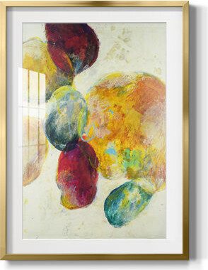 Ivy Bronx Earthy Fragments I Framed On Canvas Print