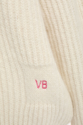 Victoria Beckham Ribbed Alpaca-blend Sweater