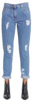 Thumbnail for your product : Moschino Mid Waist Jeans
