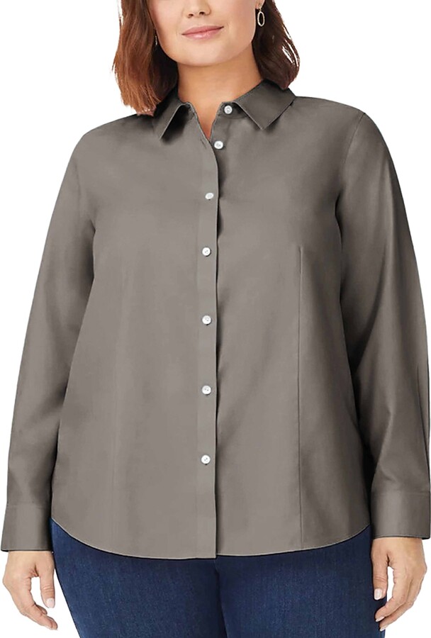 Foxcroft Plus Foxcroft Diana Shirt