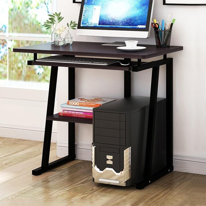 CatheLi Desktop Computer Desk Laptop Study Table Office Desk With