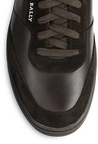 Thumbnail for your product : Bally Olsen Leather & Suede High-Top Sneakers