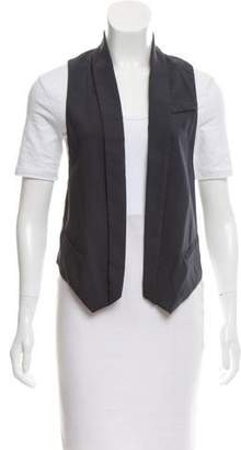 Brunello Cucinelli High-Low Wool Vest