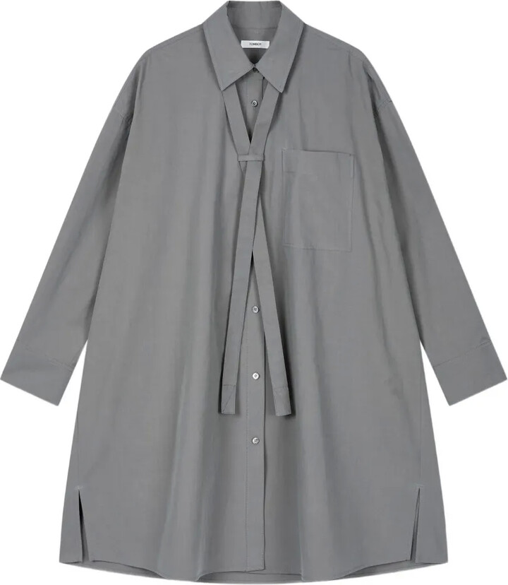 TOMBOY Collar Relaxed Dress