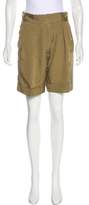 Thumbnail for your product : Dries Van Noten High-Rise Knee-Length Shorts w/ Tags