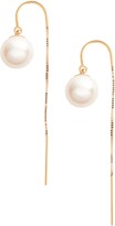 Thumbnail for your product : Poppy Finch Pearl Threader Earrings